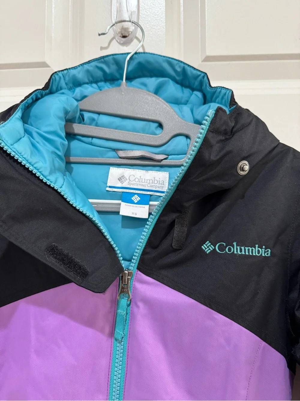 Columbia girls purple